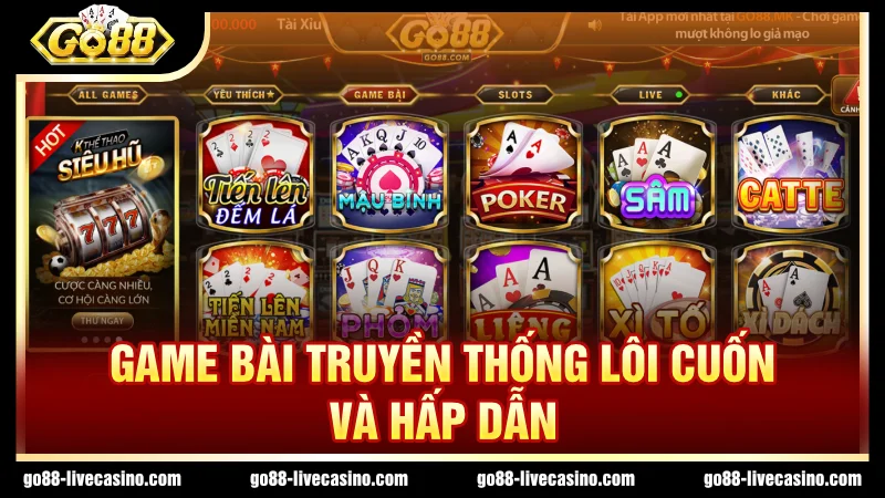 Khám phá game bài truyền thống đầy sức hút