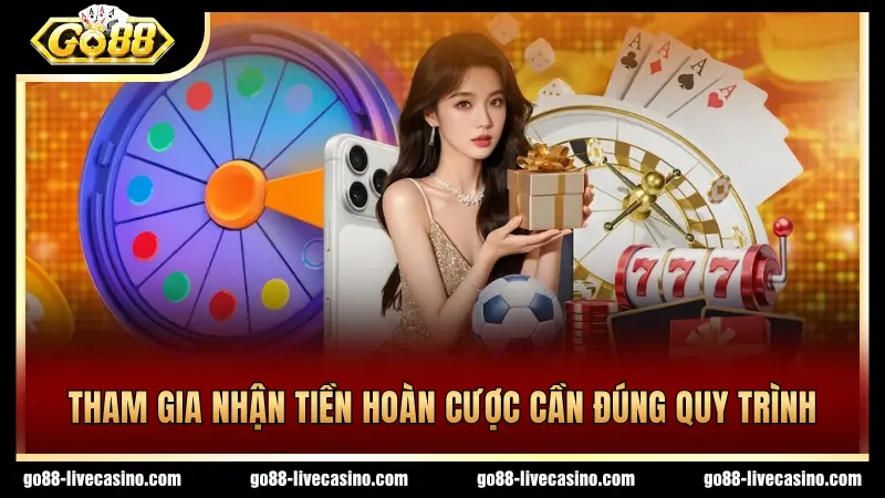 Quy trình để nhận tiền hoàn cược từ hệ thống